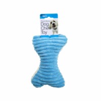 Kole Imports DI621-48 Plush Bone Dog Chew Pet Toy - 48 Piece -Pack of 48