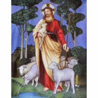AFD Home 12016837 The Good Sheppard Canvas & Wood Gallery Wrap
