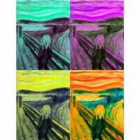 AFD Home 12016862 Scream 4up Canvas & Wood Gallery Wrap