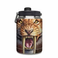 DecalGirl YHG-SABERTOOTH Yeti Rambler Half Gallon Jug Skin - Sabertooth