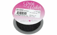 Morex Ribbon Sparkle Jute 1.5 x 3yd Black