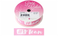 Morex Ribbon Sports #1 Team 7/8 x 3yd Pink