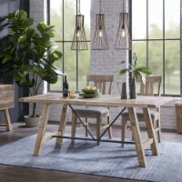 Gracie Mills 4-Piece Dining Set Natural