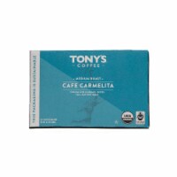 Tony's Coffee Cafe Carmelita Medium Roast Coffee Cups Perspective: Main
