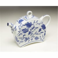 AA Importing 59786 Blue & White Teapot
