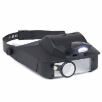 Carson Optical LV-10 Lumi Visor LED Lighted Adjustable Head Visor Magnifier