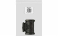 BCI Crafts Galvanized Pipe Tee 1  Black