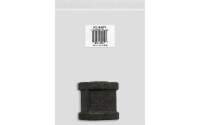 BCI Crafts Galvanized Pipe Coupler 1  Black