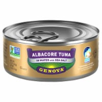 Genova Albacore Tuna Water With Sea Salt - Case Of 12 - 5 Oz Perspective: Main