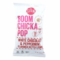 Angie's Kettle Corn White Chocolate and Peppermint - Case of 12 - 4.5 Oz