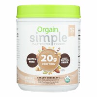 Orgain - Pl Prot Powder Crmychoc - 1 Each-1.25 LB