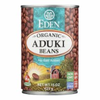 Eden Foods Organic Aduki Beans - Case of 12 - 15 oz.