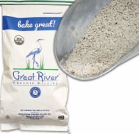 Great River Organic Milling 100% Organic Medium Buckwheat Flour - Single Bulk Item - 25LB