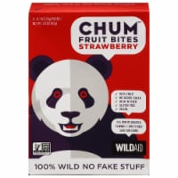 Chum Fruit Bites - Fruit Bites Strawberry 4pk - Case of 6-2.8 OZ