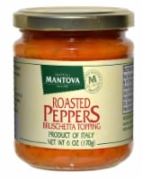 Mantova - Brshta Topping Roasted Pepper - Case of 6-6 OZ