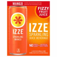 Izze - Can Sparkling Mango - Case of 6-4/8.4 FZ