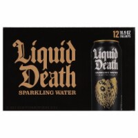 Liquid Death - Sparkling Mountain Water 100% Can - Case of 1-12/16.9