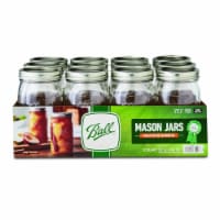 Ball Canning Wide Mouth Quart with Lid - Case of 1 - 12 Count