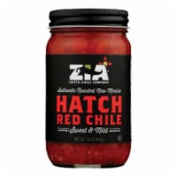 Zia Green Chile Company - Red Chile Sweet/mild Hatch - Case Of 6 - 16 Oz Perspective: Main