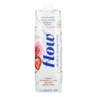 Flow - Water Alk Strwbry Rose - Case of 12-1 LTR