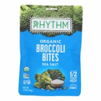 Rhythm Superfoods - Broc Bites Sea Salt - Case of 10-1.4 OZ