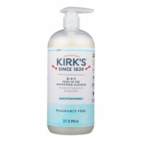 Kirk's Natural - 3-in-1 Cleanser Frag Free - 1 Each-32 FZ