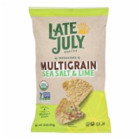 Late July Snacks - Tort Chips Mltgrn Ss Lm - Case of 12-7.5 OZ Perspective: Main