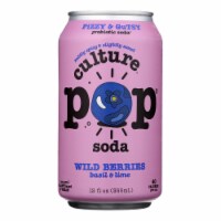 Culture Pop Soda - Soda Wild Berries - Case of 6-4/12 FZ Perspective: Main