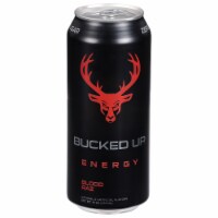 Bucked Up - Energy Drink Blood Raz - Case of 12-16 OZ