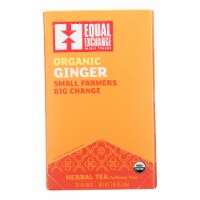 Equal Exchange - Tea Ginger - Case of 6-20 CT