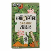 Heath & Heather - Tea Green & Turmeric - Case of 6-20 CT