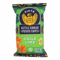 Siete - Kettle Chip Chile Lime - Case of 6-5.5 OZ