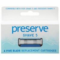 Preserve - Razor Blades Popi 5 Refil - Case of 6-4 CT