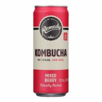 Remedy - Kombucha Mixed Berry - Case of 12-11 FZ