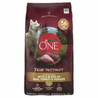 Purina one true instinct turkey and venison clearance