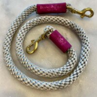 Silver Gray with Fuchsia