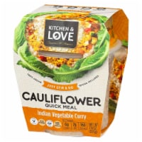 Kitchen And Love Cauliflower Indian Vegetable Curry Meal 7.9oz Perspective: Main