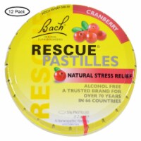 Bach Rescue Remedy Cranberry Pastilles - 50 Grm - Case Of 12 Perspective: Main