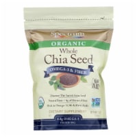 Spectrum Essentials Organic Chia Seeds - Omega-3 and Fiber - 12 oz. Perspective: Main