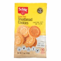 Schar Shortbread Cookies Gluten Free - Case Of 12 - 7 Oz. Perspective: Main