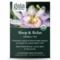 Gaia Herbs Sleep and Relax Herbal Tea