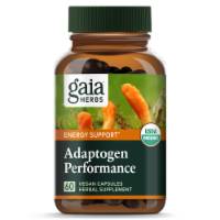 Gaia® Mushrooms Cordyceps Vegan Capsules Perspective: Main
