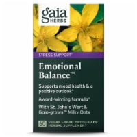 Gaia® Herbs Emotional Balance™ Vegan Liquid Phyto-Caps® Herbal Supplement