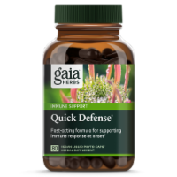 Gaia Herbs Quick Defense Herbal Supplement Liquid Phyto-Capsules