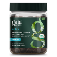 Gaia Herbs® Relax Plant-Powered Stress Support Gummies Perspective: Main