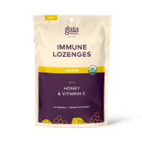 Gaia® Herbs Immune Lozenges Honey & Vit C - Lemon Perspective: Main