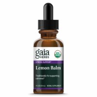 Gaia Herbs® Organic Lemon Balm Liquid Herbal Extract