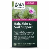 Gaia Herbs SystemSupport Hair Skin and Nail Support Dietary Supplement