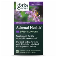 Gaia Herbs Stress Support Adrenal Health Liquid Phyto-Capsules