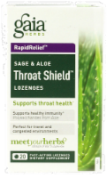 Gaia Sage & Aloe Throat Lozenges Perspective: Main